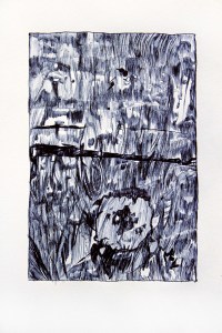 Untitled, 2011, Ink on paper, 30x50cm