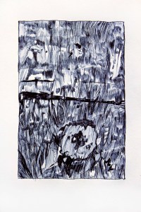 Untitled(2), 2011, Ink on paper, 30x50cm