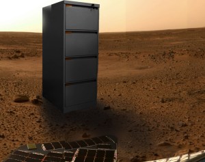 Mars Cabinet, 2012, Digital Collage